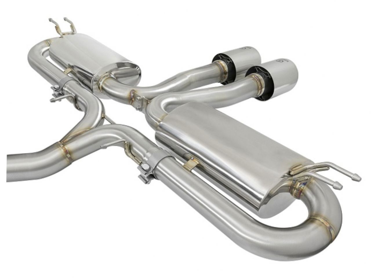 aFe Polished Takeda 3" Cat-Back Exhaust 17-18 Honda Civic Si I4 1.5L (T)