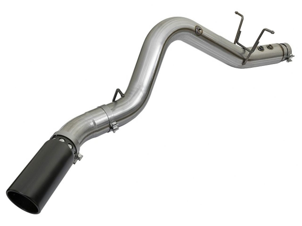 aFe Large Bore-HD 4" DPF-Back Exhaust 2017 GM Diesel Trucks V8 6.6L