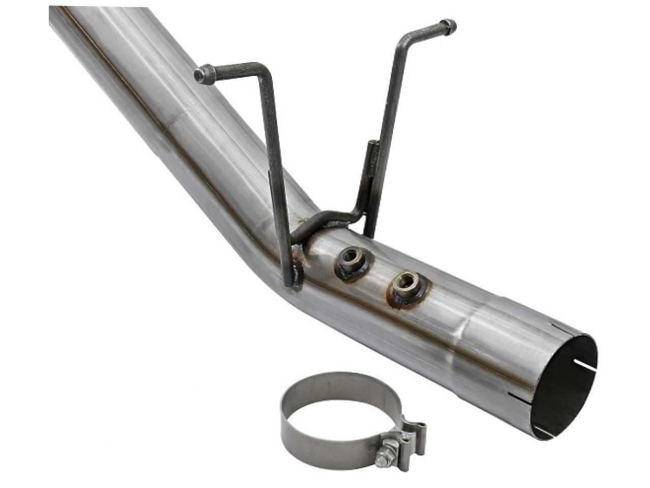 aFe Rebel XD Series 4in 409 Stainless Steel DPF-Back Exhaust w/Dual Black