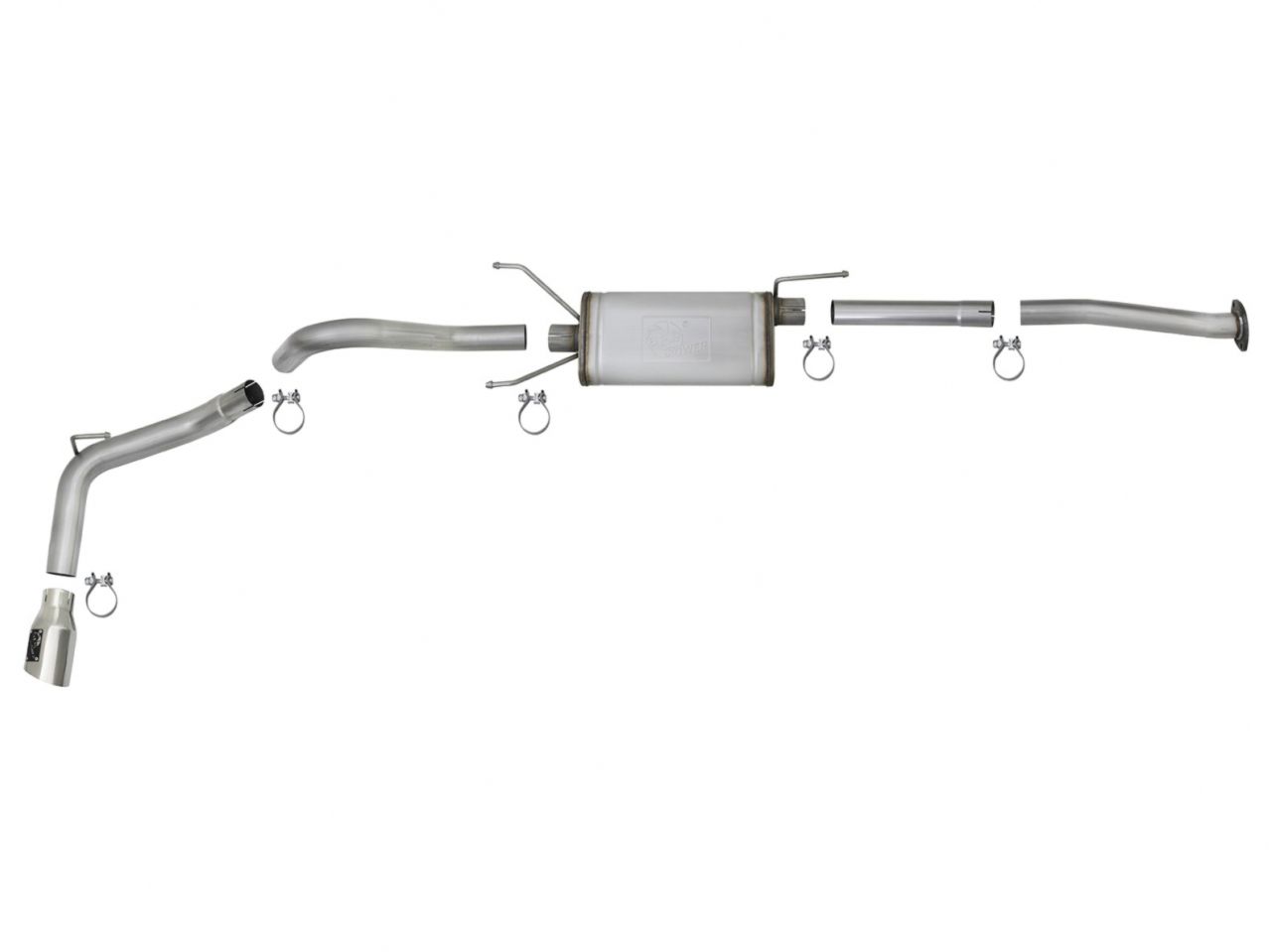 aFe Mach Force-Xp 2-1/2 in 304 Stainless Steel Cat-Back Exhaust w/Polished