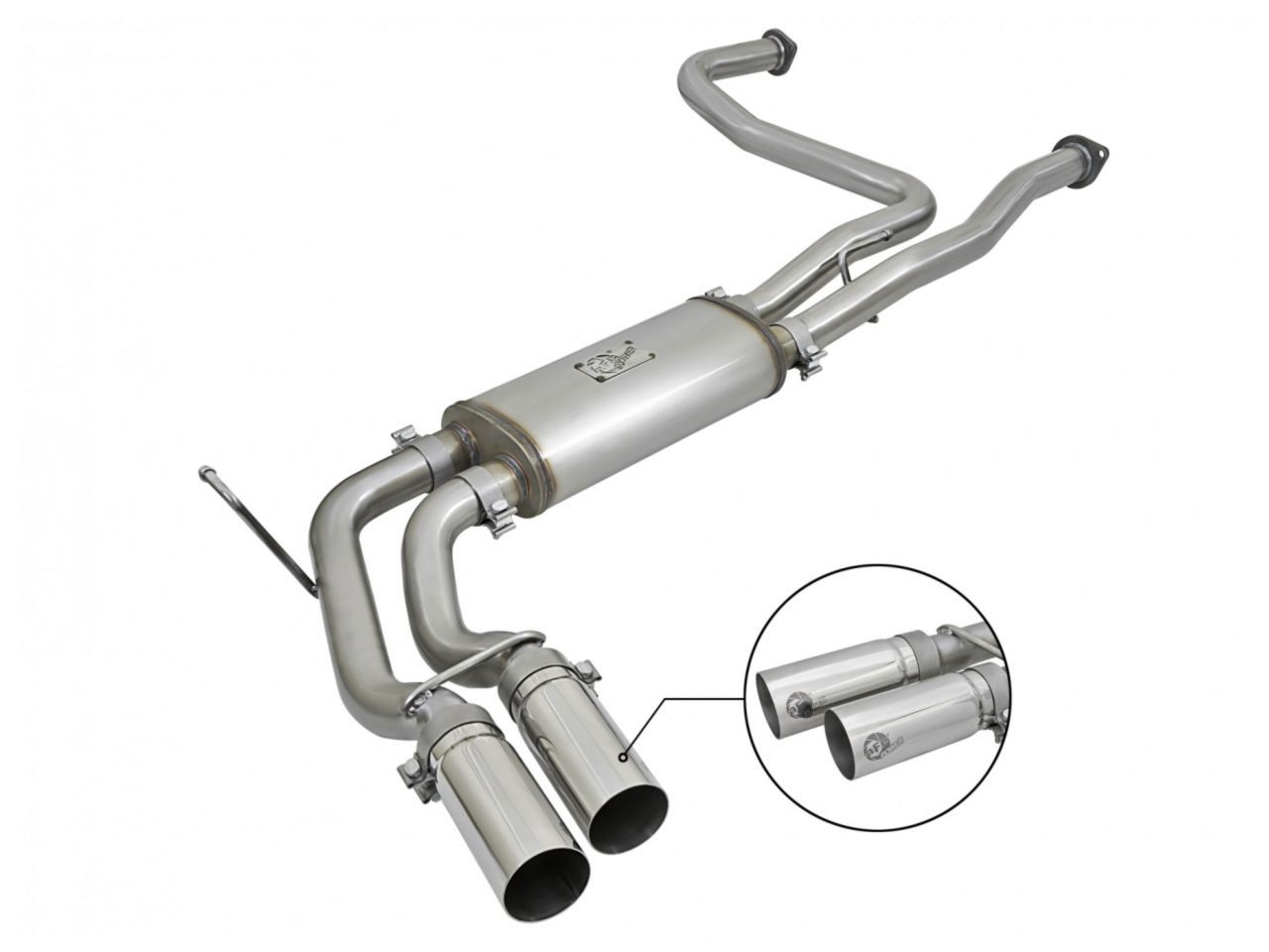 aFe Catback Exhaust 49-46124-P Item Image