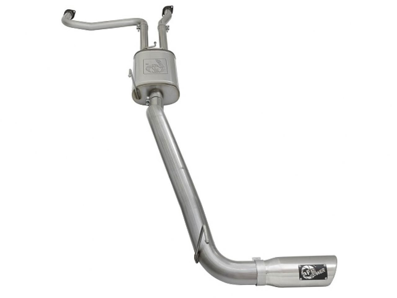 aFe MACH Force-Xp 2-1/2" into 3-1/2" 409 Stainless Steel Cat-Back Exhaust