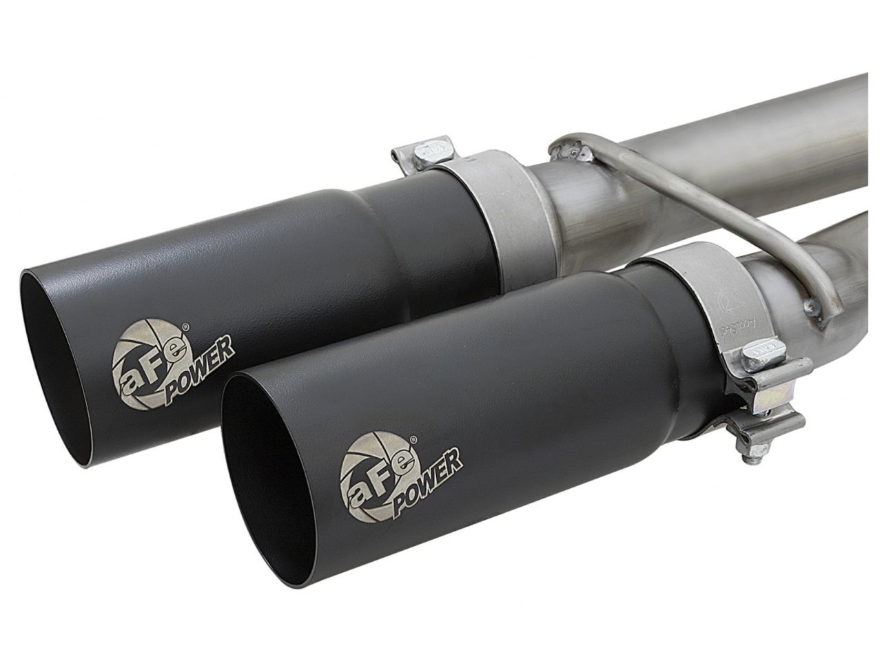 aFe Rebel Series 2-1/2" Cat-Back Exhaust System w/ Black Tip Nissan Titan