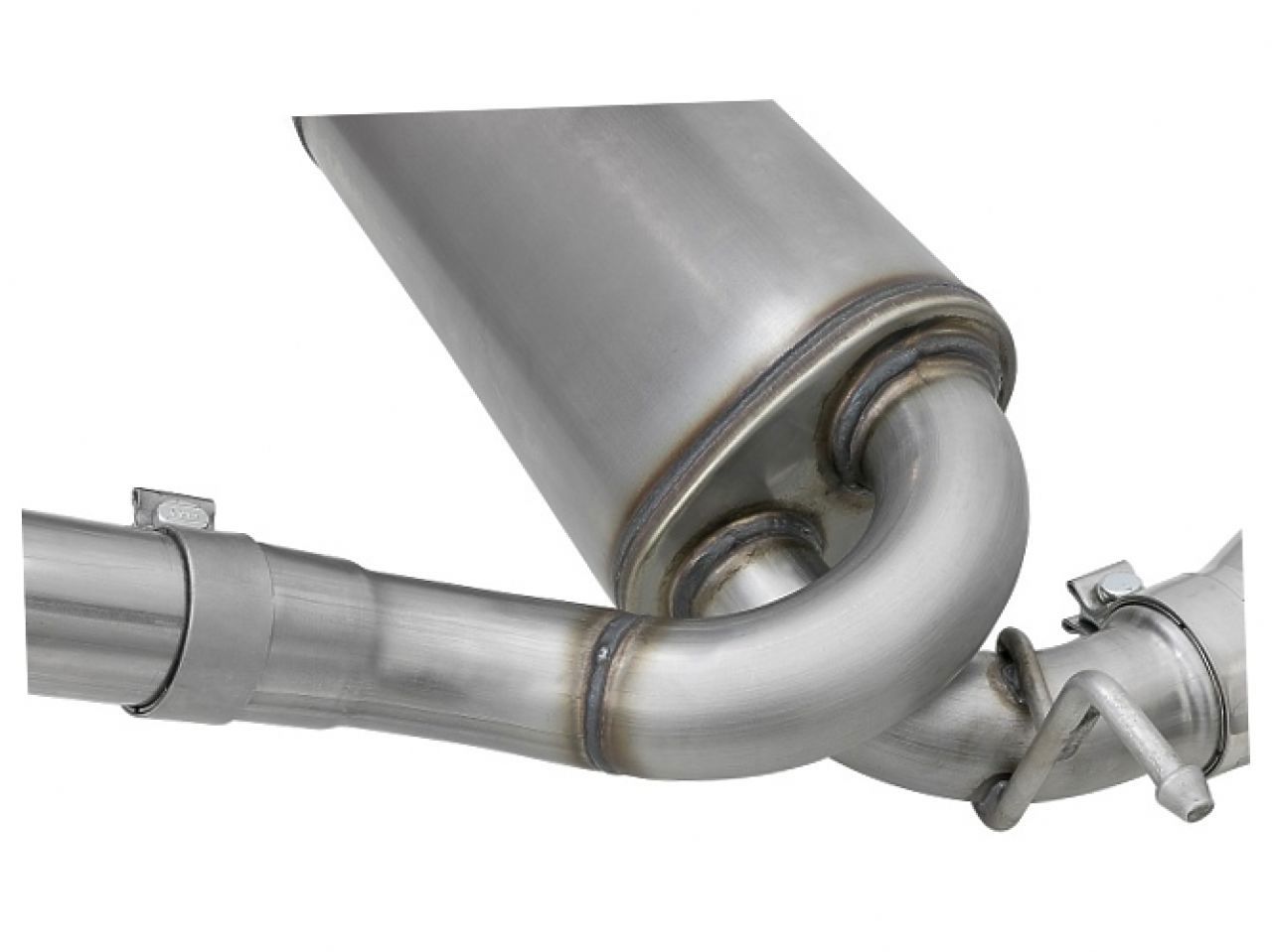 aFe Rebel Series 2.5in 409 Stainless Steel Cat-Back Exhaust System w/ Poli