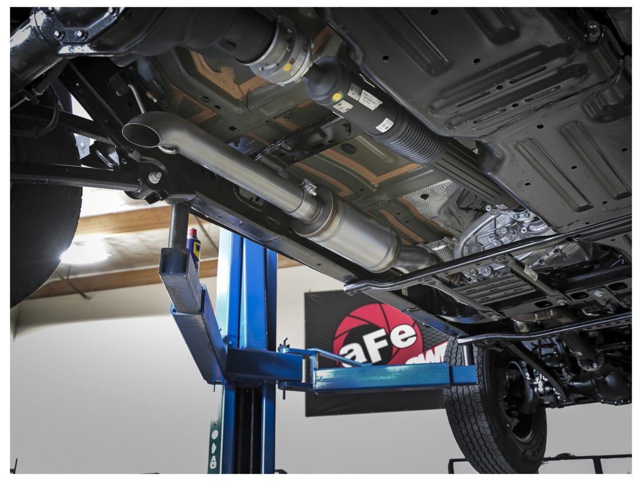 aFe Cat-Back Exhaust System, ROCK BASHER 3in (Before Axle Turn-Down)