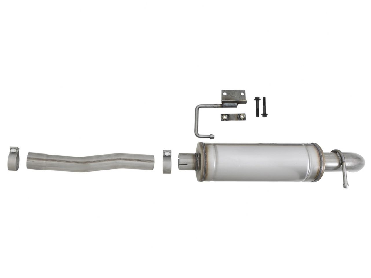 aFe Cat-Back Exhaust System ROCK BASHER 2-1/2in to 3in 409 Stainless Steel