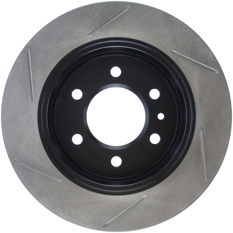 StopTech Sport Slotted Brake Rotor; Rear Left