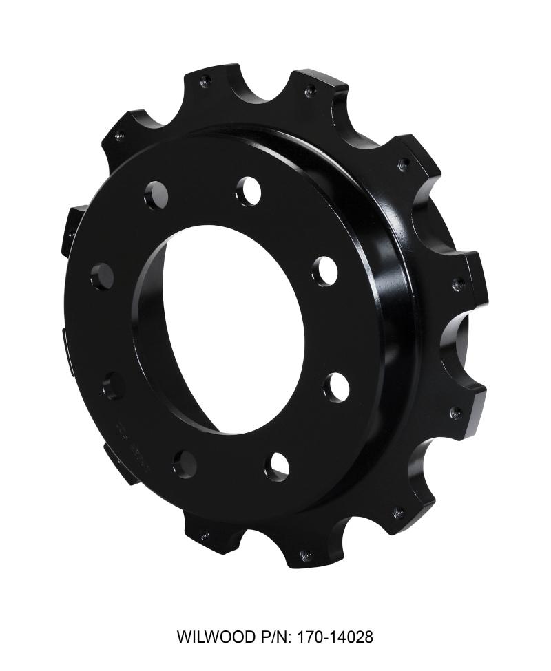 Wilwood Hat-Park Brake 1.78in Offset 8 x 6.50 - 12 on 10.75in 170-14028 Main Image