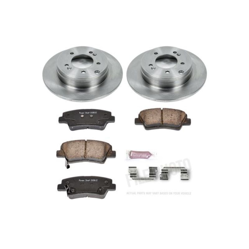 PowerStop PSB Autospecialty Kit Brakes, Rotors & Pads Brake Kits - OE main image