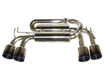 Blitz Catback Exhaust System NUR-CTi Quad with FRP Diffuser Lancer Evo 10, X