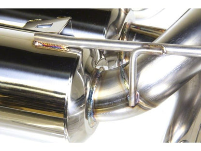 Blitz Catback Exhaust System NUR-CTi Quad with FRP Diffuser Lancer Evo 10, X