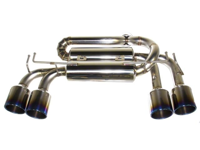Blitz Catback Exhaust System NUR-CTi Quad with Carbon Diffuser Evo 10, X