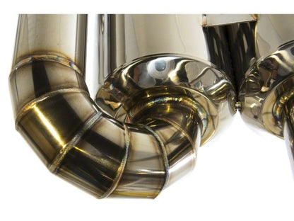 Blitz Catback Exhaust System NUR-CTi Quad with Carbon Diffuser Evo 10, X