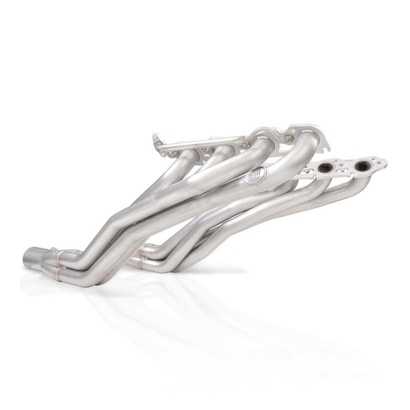 Stainless Works 2014+ Toyota Tundra 5.7L Headers 1-7/8in Primaries w/High-Flow Cats TOYT14HCAT Main Image