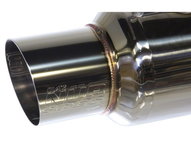 Blitz Catback Exhaust System NUR-RX CT9A 4G63 Lancer Evo 7