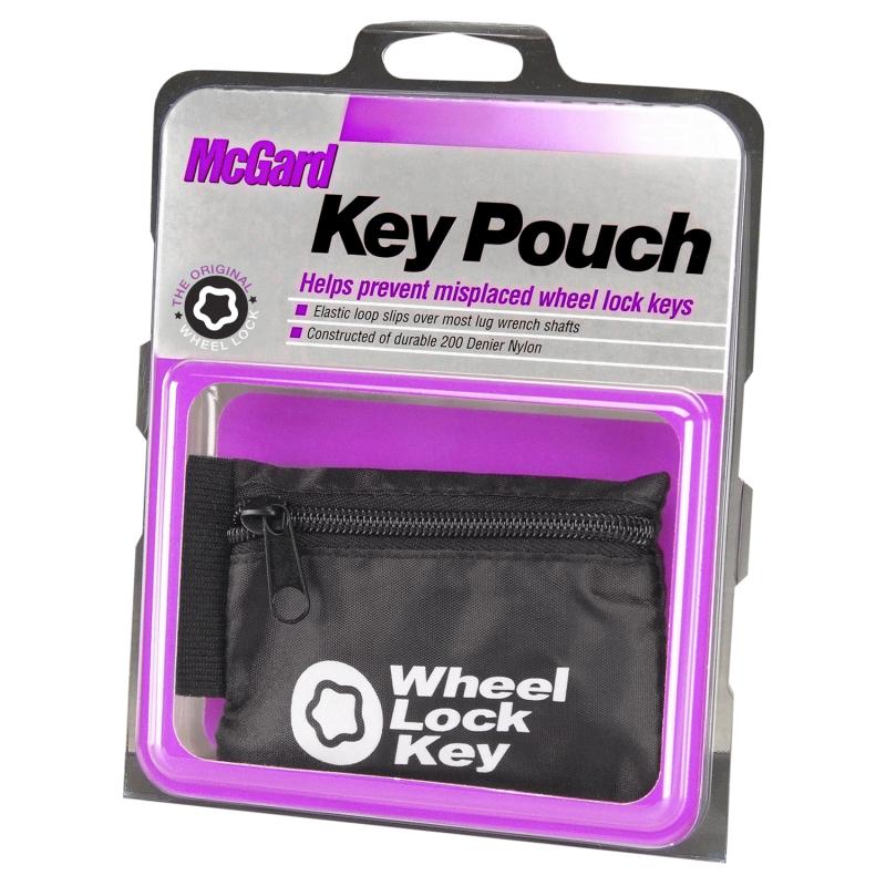 McGard Wheel Key Lock Storage Pouch - Black 70007 Main Image