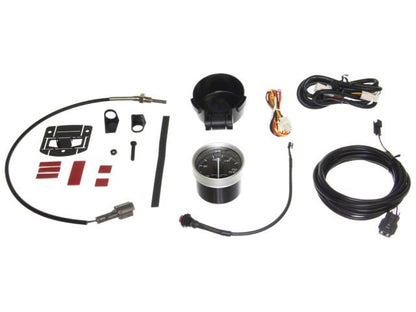Blitz Carbon Meter Panel 52mm Meter Set Red Subaru GRB