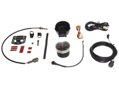 Blitz Carbon Meter Panel 52mm Meter Set White Subaru GRB