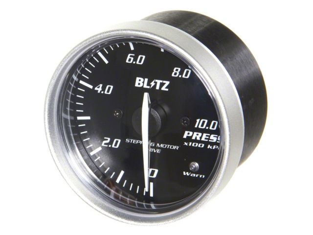 Blitz Racing Meter SD 60mm Pressure Gauge - Red