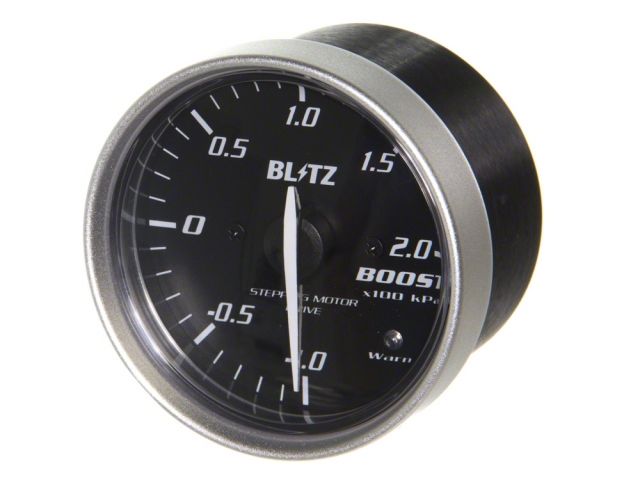 Blitz Racing Meter SD 60mm Boost Gauge - Red