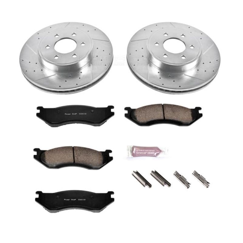 PowerStop PSB Z23 Evolution Kit Brakes, Rotors & Pads Brake Kits - Performance D&S main image