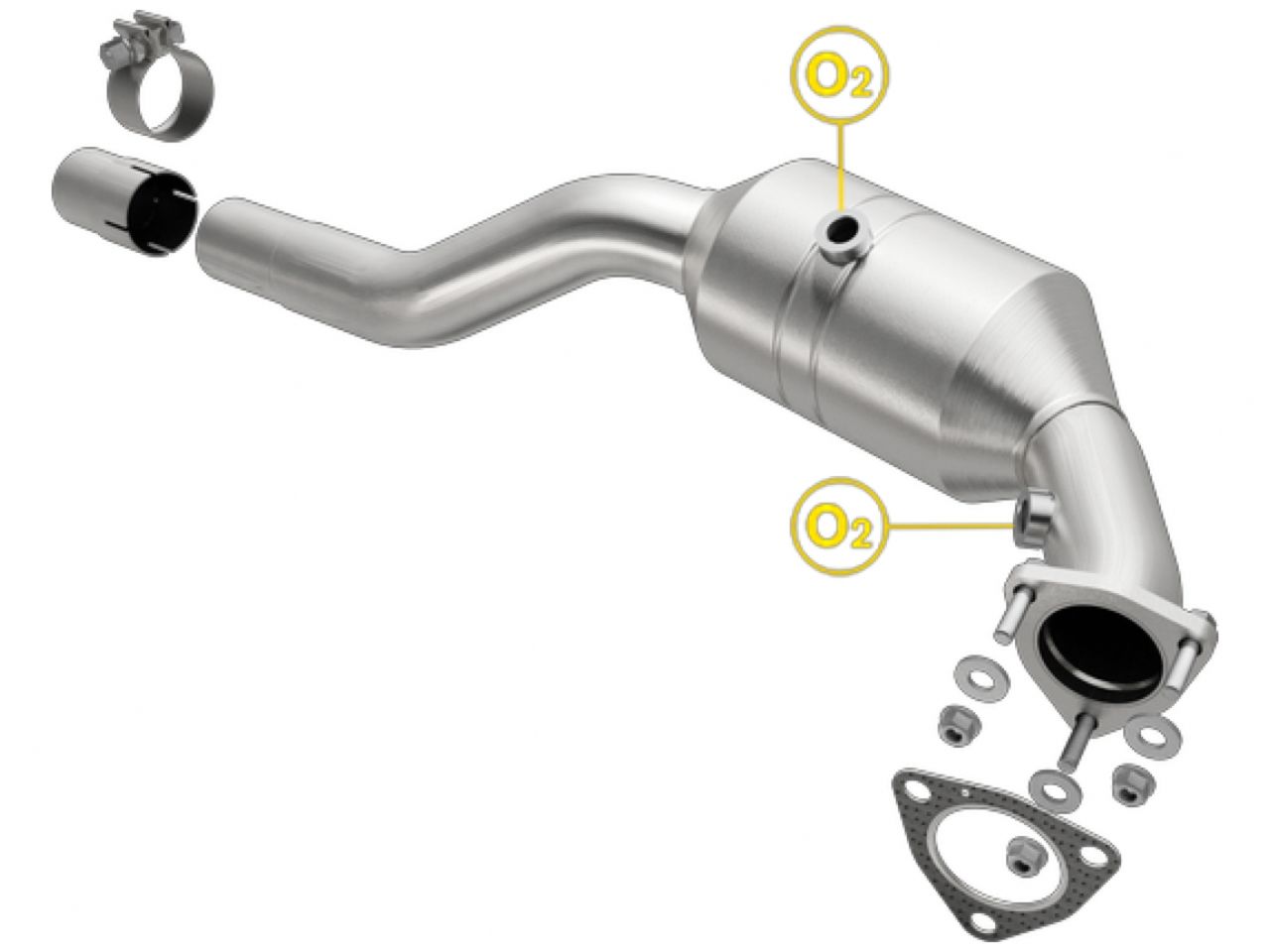 MagnaFlow Porsche 911 OEM Grade Federal / EPA Compliant Direct-Fit Catalytic Converter