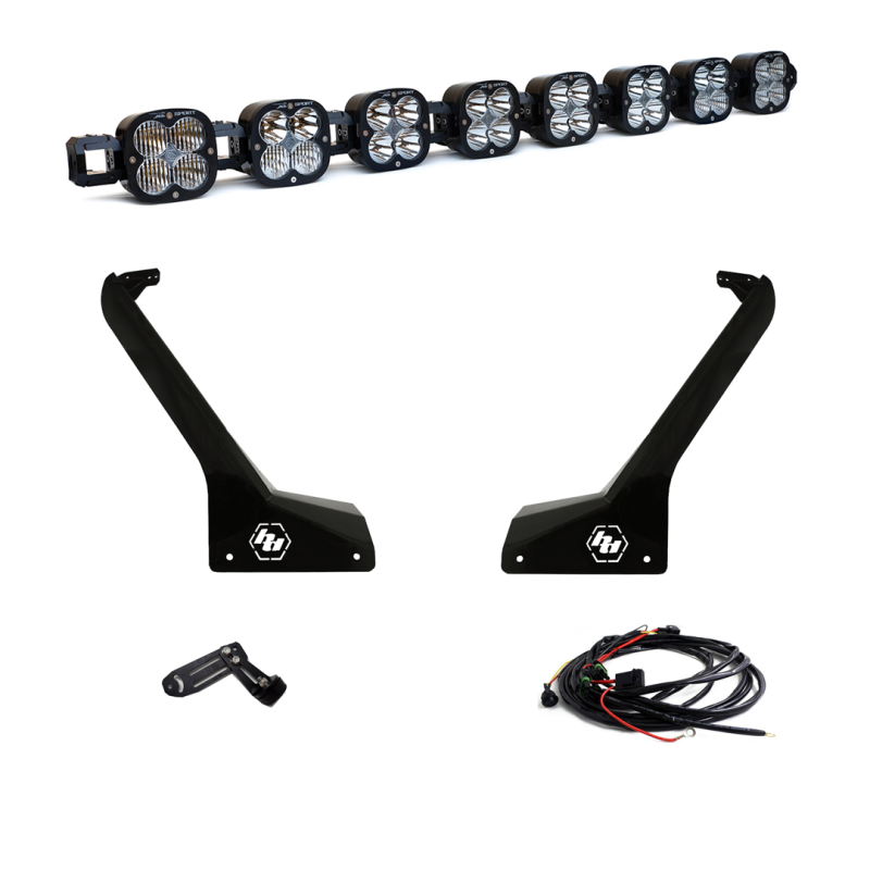 Baja Designs Jeep JL/JT Roof Bar LED Light Kit 8 XL Linkable 447664