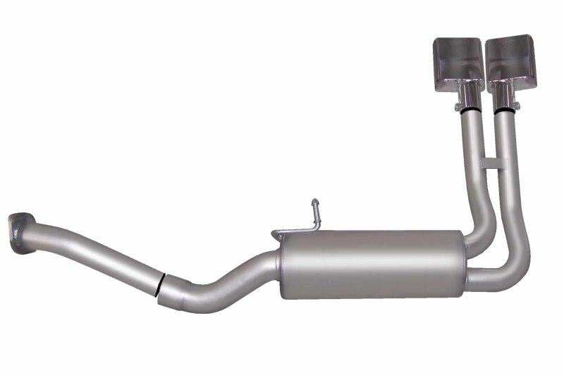 Gibson 99-05 Chevrolet Silverado 1500 Base 4.3L 2.5in Cat-Back Super Truck Exhaust - Stainless 65519 Main Image