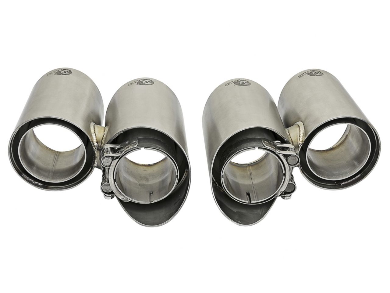 aFe MACH Force-Xp 304 Stainless Steel OE Replacement Exhaust Tips Polished