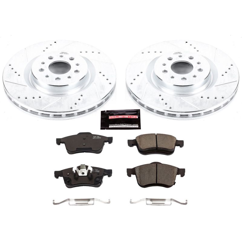 PowerStop PSB Z23 Evolution Kit Brakes, Rotors & Pads Brake Kits - Performance D&S main image