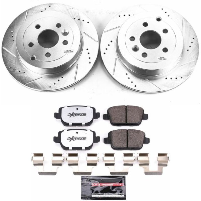 PowerStop PSB Z36 Truck & Tow Kit Brakes, Rotors & Pads Brake Kits - Performance D&S main image