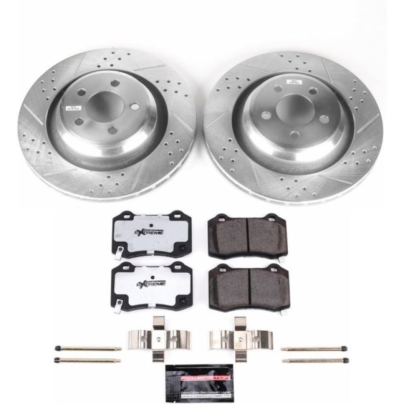 PowerStop PSB Z36 Truck & Tow Kit Brakes, Rotors & Pads Brake Kits - Performance D&S main image