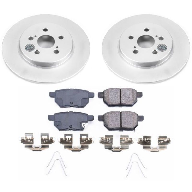 PowerStop PSB Z17 Evolution Coated Kit Brakes, Rotors & Pads Brake Kits - Performance Blank main image