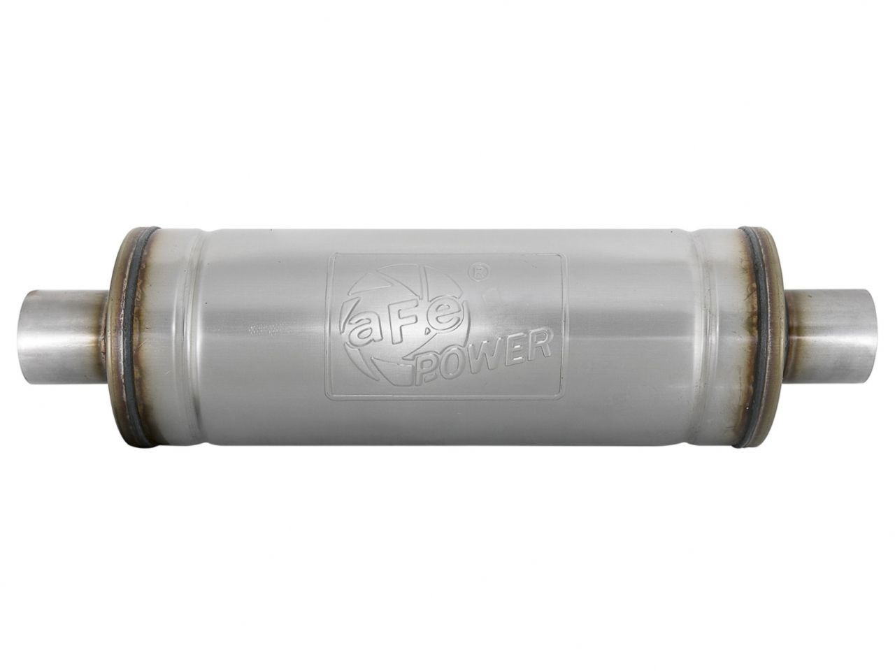 aFe MACH Force-Xp 409 Stainless Steel Muffler 2.5in Center/Center