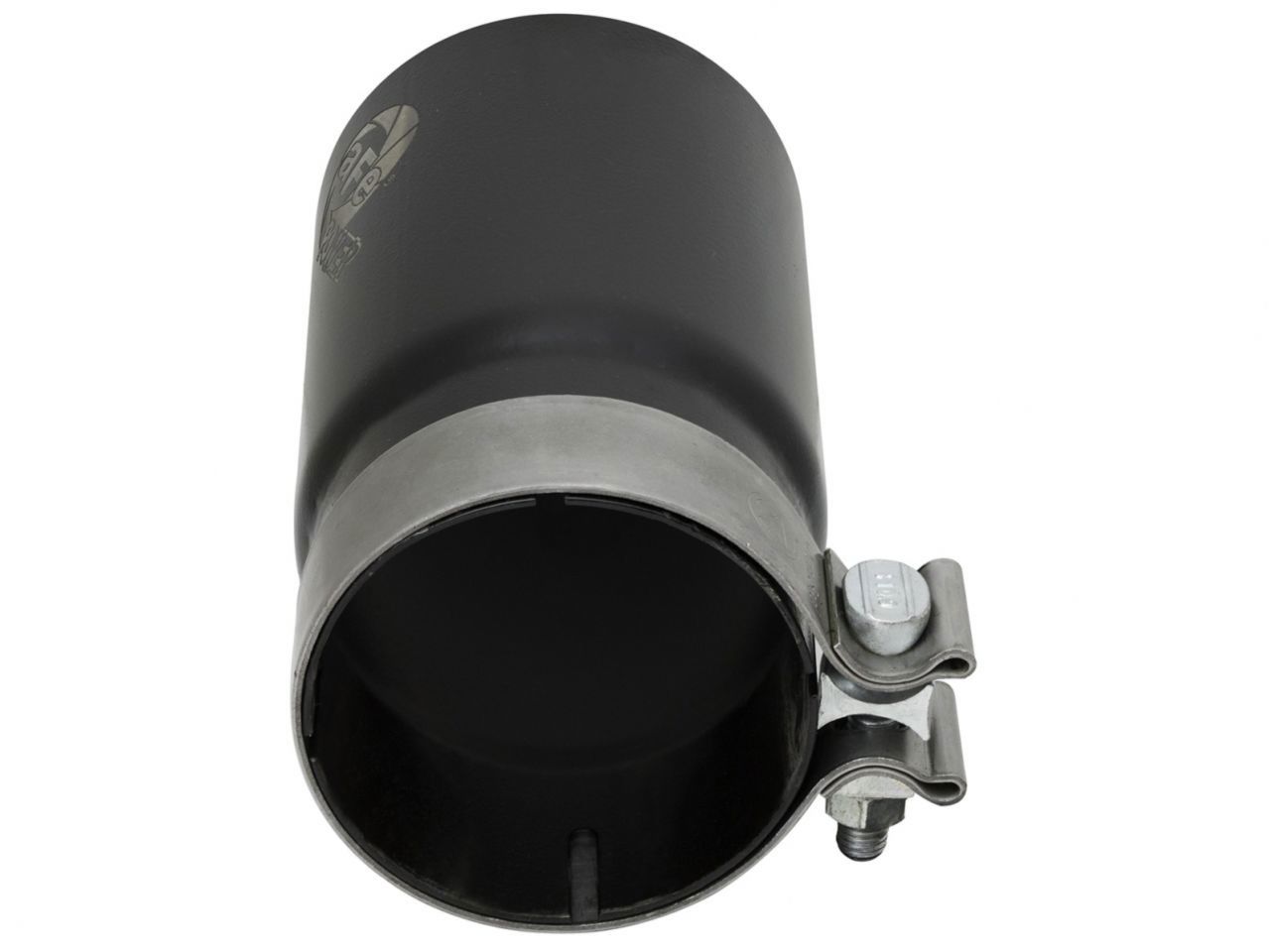 aFe MACH Force-Xp 3-1/2in 409 Stainless Steel Exhaust Tip Black