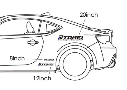Tomei Sticker The Engine Specialist Die Cut