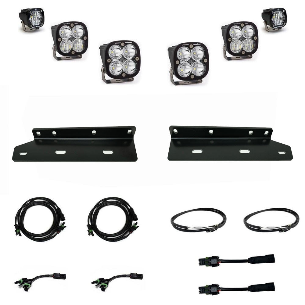 Baja Designs Ford Squadron S1 Fog Pocket Light Kit - Ford 2021-22 F-150