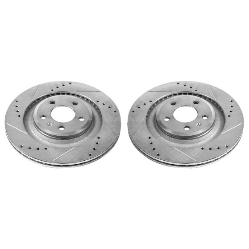 PowerStop PSB Evolution Drill/Slot Rotor Brakes, Rotors & Pads Brake Rotors - Slot & Drilled main image