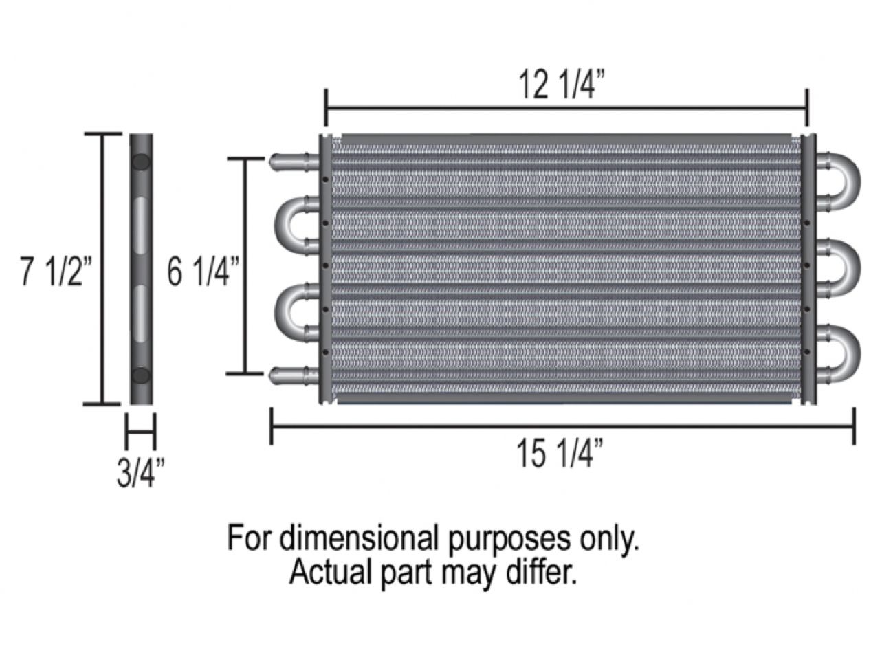 Derale Dyno-Cool Aluminum Trans Cooler