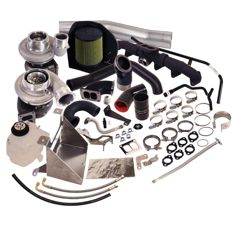 BD Diesel Cobra S467SX / S488SX-E Twin Turbo Kit - 13-18 Dodge 6.7L 1045798 Main Image