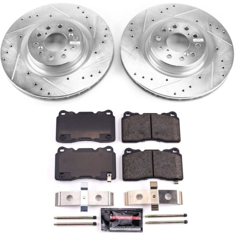 PowerStop PSB Z23 Evolution Kit Brakes, Rotors & Pads Brake Kits - Performance D&S main image