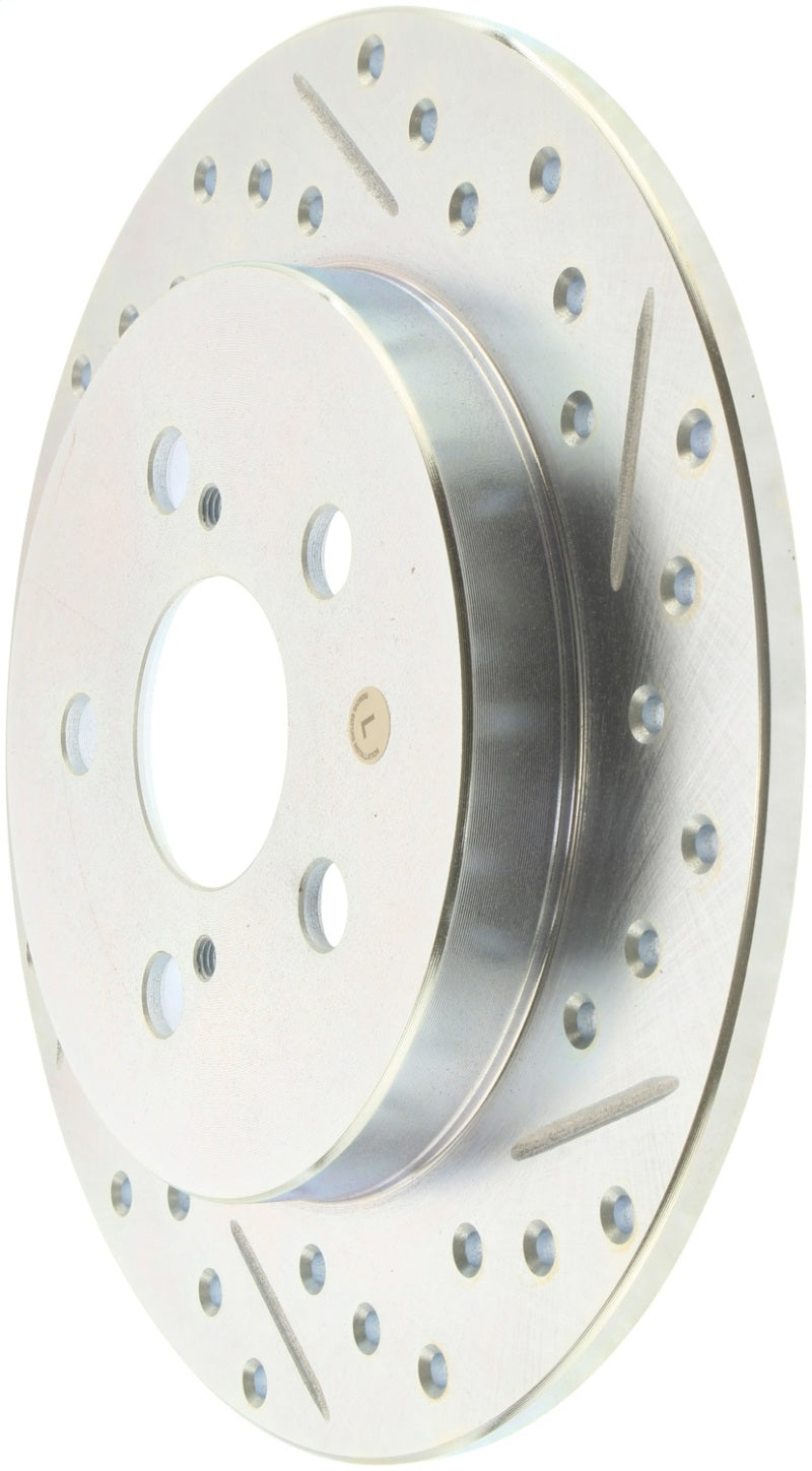 StopTech Select Sport Drilled & Slotted Rotor - Rear Left 227.44165L