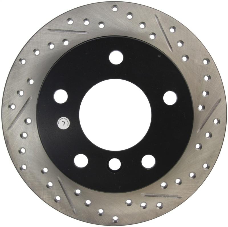 StopTech Slotted & Drilled Sport Brake Rotor 127.34047L Main Image