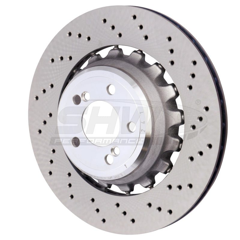 SHW Performance SHW Drilled Lightweight Rotors Brakes, Rotors & Pads Brake Rotors - Drilled main image