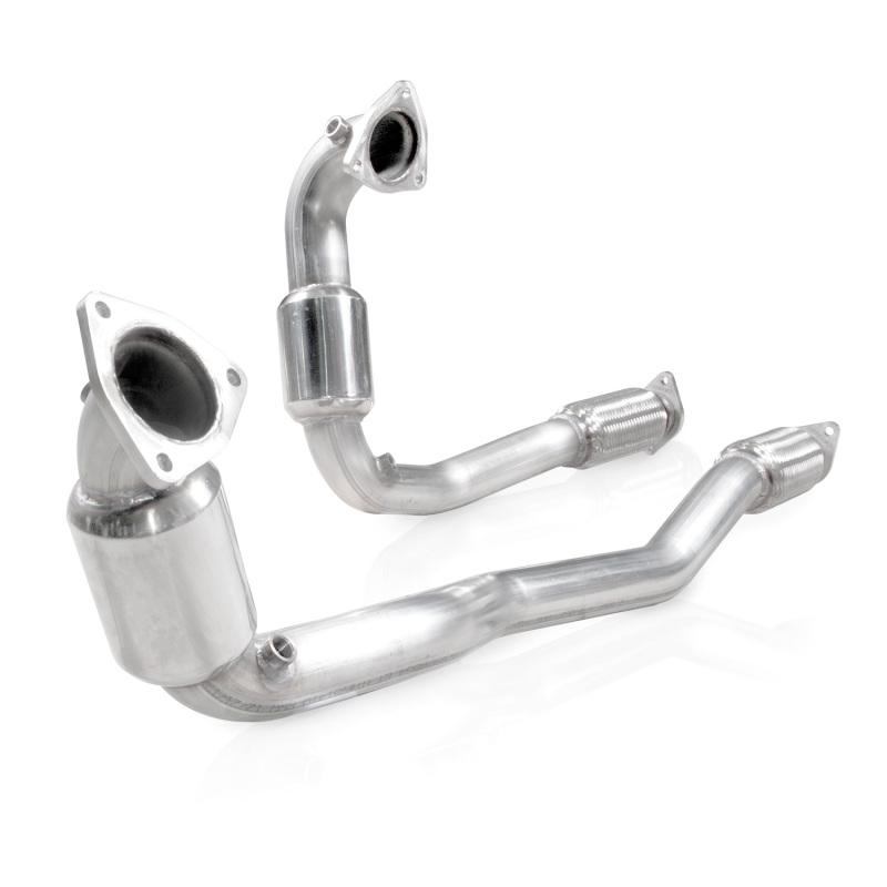 Stainless Works 2010-18 Ford Taurus SHO V6 Downpipe High-Flow Cats TA10ECODPCAT Main Image