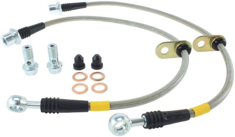 StopTech 04-06 Scion xB Stainless Steel Front Brake Lines 950.44011 Main Image