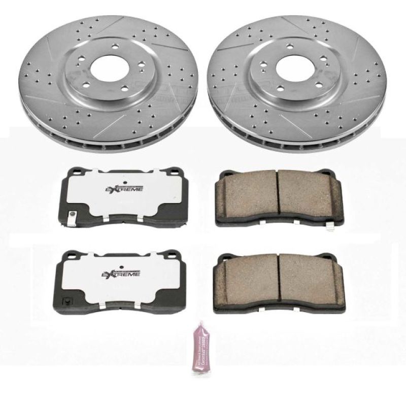 PowerStop PSB Z26 Street Warrior Kit Brakes, Rotors & Pads Brake Kits - Performance D&S main image