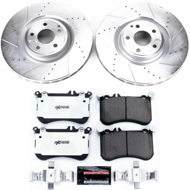 PowerStop PSB Z26 Street Warrior Kit Brakes, Rotors & Pads Brake Kits - Performance D&S main image