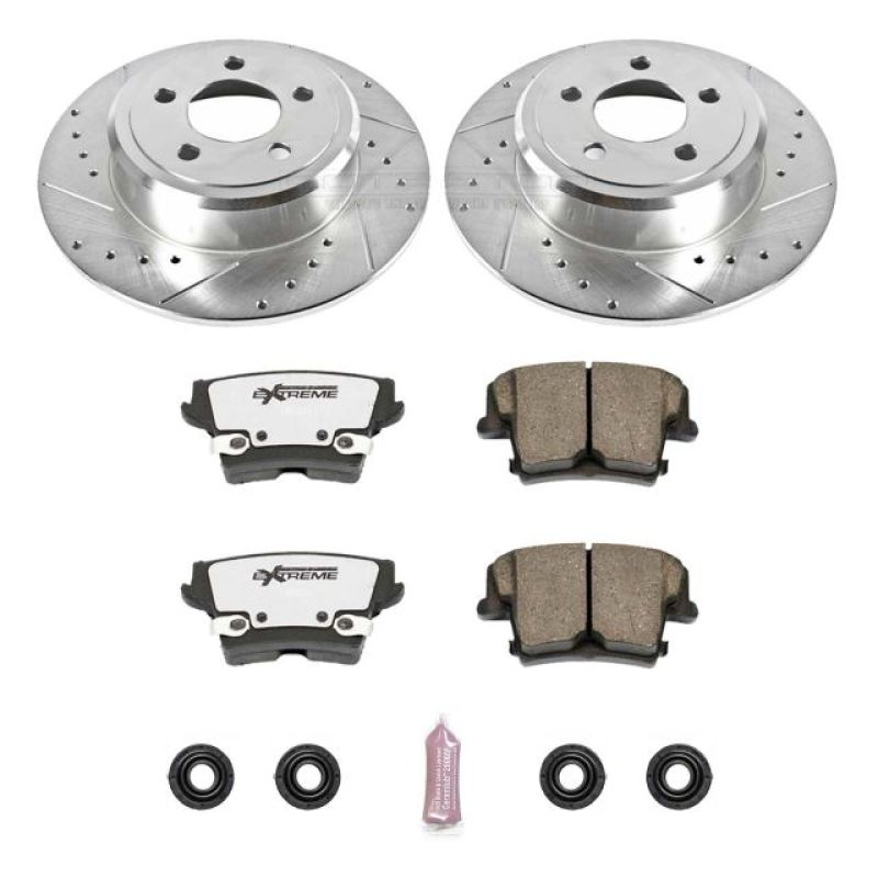 PowerStop PSB Z26 Street Warrior Kit Brakes, Rotors & Pads Brake Kits - Performance D&S main image