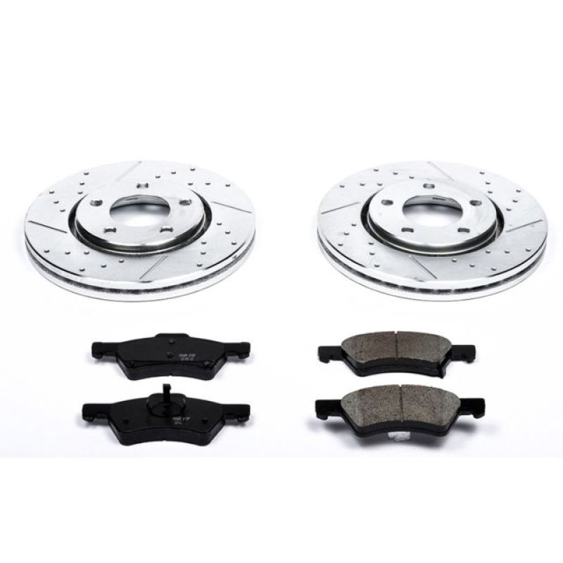 PowerStop PSB Z23 Evolution Kit Brakes, Rotors & Pads Brake Kits - Performance D&S main image